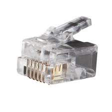 Klein VDV826-600 Modular Plug - RJ11, 25-Pack