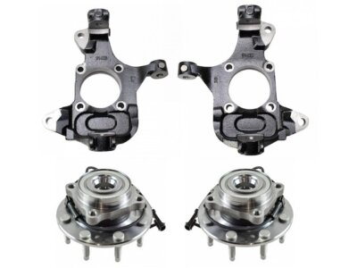 Hummer Rear Knuckle 2003-2007 Hummer H2 4WD TRQ 23FP66B Wheel Hub and Steering Knuckle Kit ...