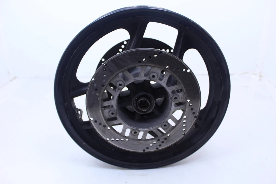 Kawasaki Ninja 600R 1985 OEM llanta delantera con rotores Foto 2 de 4