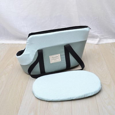 Pet Carrier Bags, 18X10 Inch Striped Pet Travel Carrier Portable Breathable Remo
