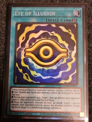 eye of illusion yugioh card Yugioh Eye of Illusion MZMI-EN011 Collector Rare 1st Ed NM