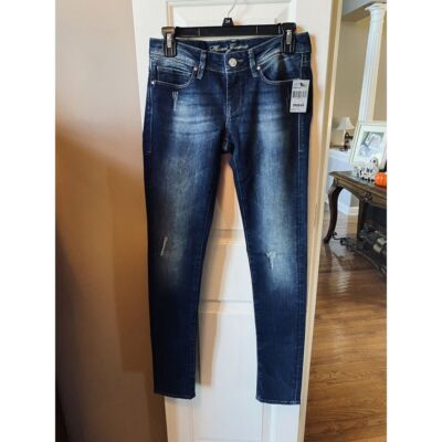 Mavi Jeans Serena Low-Rise Super Skinny Size 27/33 Distressed NWT    A73