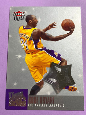 KOBE BRYANT, LAKERS, F, 2007 ULTRA STARS, FLEER ULTRA #US-3 NM, HOF