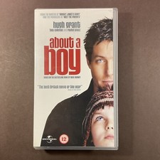 About A Boy, VHS Video Tape, Hugh Grant, Cert 12 Movie