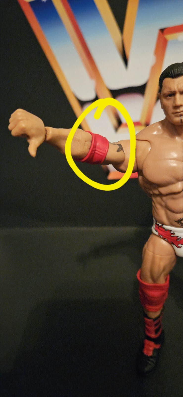 WWE MATTEL ULTIMATE EDITION BATISTA WRESTLING FIGURE AEW WWF ELITE *VHTF* READ!!