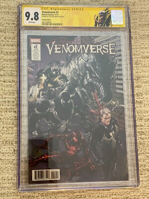 VENOMVERSE #2 Clayon Crain Connecting Variant CGC SS 9.8