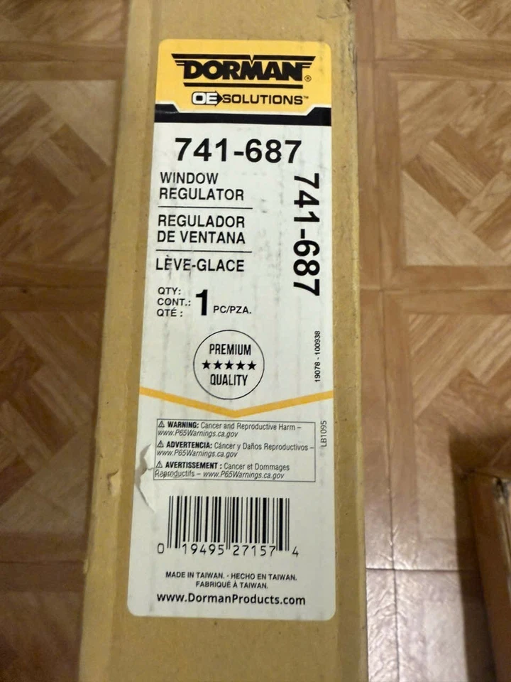 Dorman 741-687 Power Window Regulator And Motor Assembly For Lincoln Town Car - Image 2 of 2