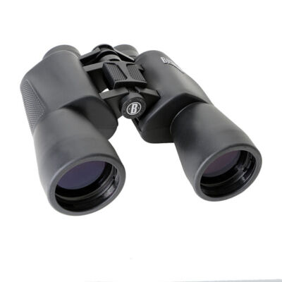 Bushnell PowerView 16x50 Binoculars Porro Prism BK-7 Strap Case Black 131650CL