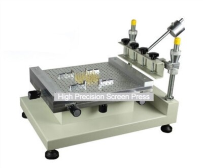 Manual New Pcb Printing Machine Precise Stencil Solder High Precision Screen em