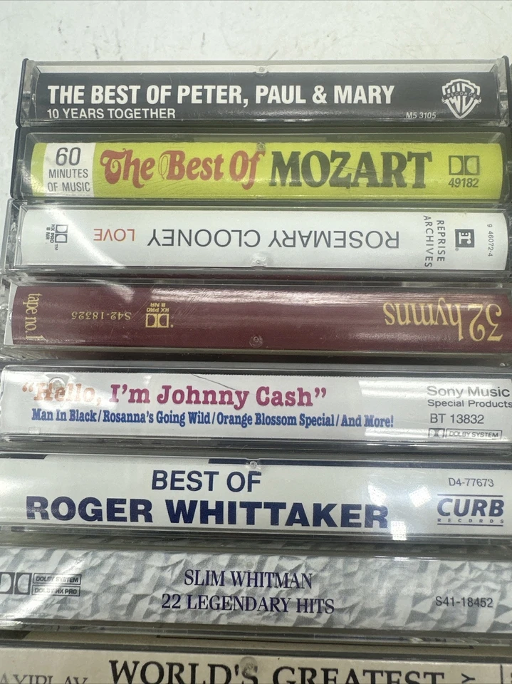 Cassette Tapes Lot 26 Tapes Foto 2 de 4