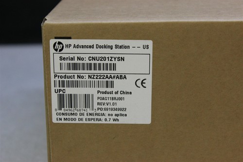 HP Advanced Docking Station NZ222AA - Picture 1 of 2