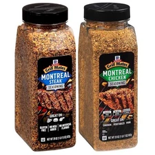 Mccormick Grill Mates Montreal Steak And Chicken Seasoning 52 Ounce Bundle