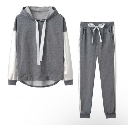 Glam 2 pièces survêtement femme (polyester / coton) 4 couleurs S-M-L-XL (description) - Photo 11/11