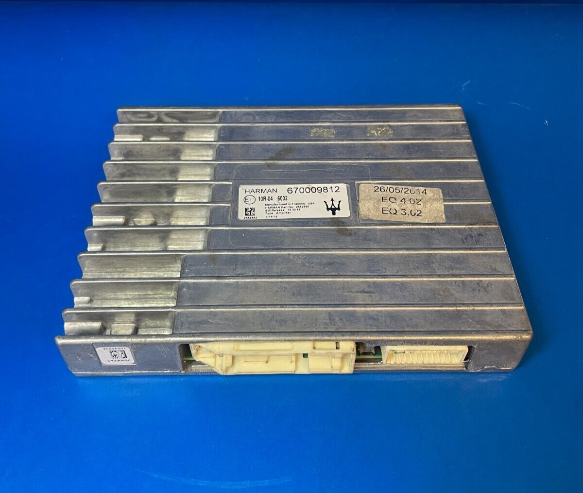 14-16 MASERATI GHIBLI QUATTROPORTE M156 STEREO AUDIO AMP AMPLIFIER 670009812 OEM