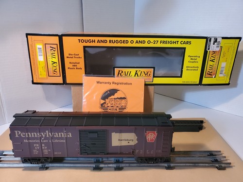 MTH Rail King 30-74100 Pennsylvania Single Sliding Door Boxcar 0 Gauge