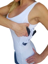 Concealed Carry Tank Top - Secure Undershirt Gun Holster Tactical & Everyday Use
