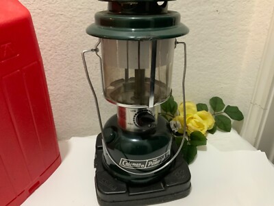 ライト・ランタン Coleman THE POWERHOUSE 290 Coleman Lantern 290-700 THE POWERHOUSE Dark Green July 1987
