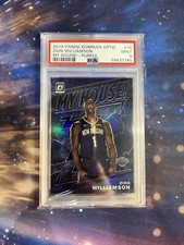 2019-20 Donruss Optic My House Purple Zion Williamson RC PSA 9 R43