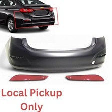 Fits 2016-2019 Chevrolet Cruze Rear Bumper W Left Right Reflector Local Pickup Fits 2016-2019 Chevrolet Cruze Rear Bumper W Left Right Reflector Local Pickup