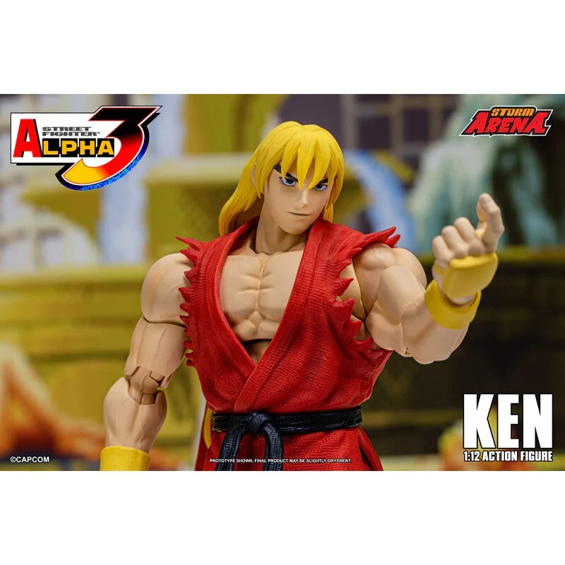 Original Storm Toys KEN STREET FIGHTER ALPHA 3 