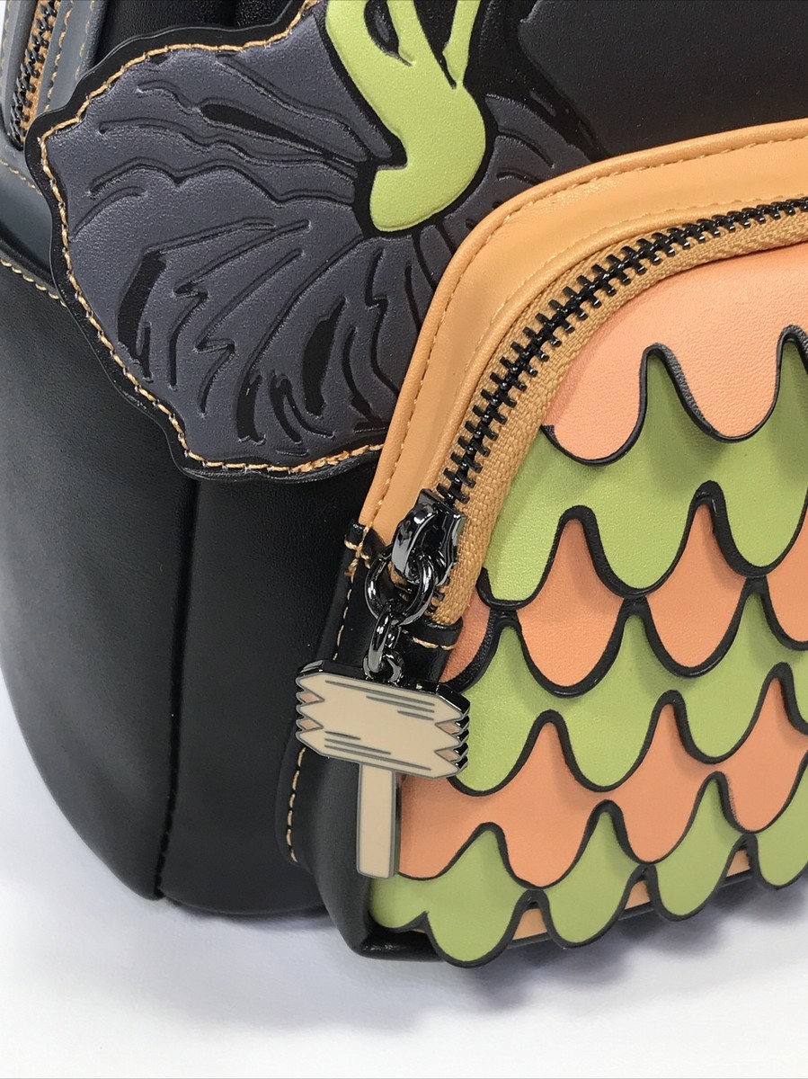 Loungefly  Nightmare Before Christmas Harlequin Demon Mini Backpack GITD Loungefly Disney Nightmare Before Christmas Harlequin Demon  main image 4