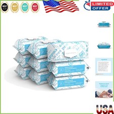 Eco-Friendly 810 Count Unscented Baby Wipes with Flip Top for Easy Access