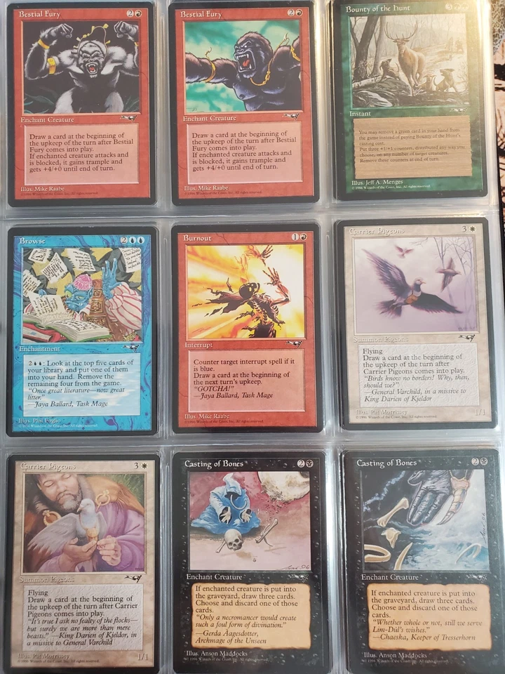 NM Ice Age Block Alliances Homelands - 3 Complete Sets MTG Magic the Gathering - Image 3 of 4