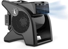 Lasko High Velocity Fan, 15", 375 CFM, Professional Utility Pivoting Blower Fan