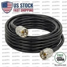 PL259 Cable UHF Male PL-259 to Male RG58 Coax Jumper HAM  CB Radio,Antenna