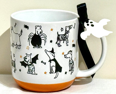 Dogs in Halloween Costumes 20oz Ceramic Mug Prima Design Becky Sands #457