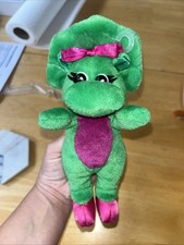 Vintage 1992 Baby Bop 10 Plush Barney Friends Dinosaur Stuffed Toy