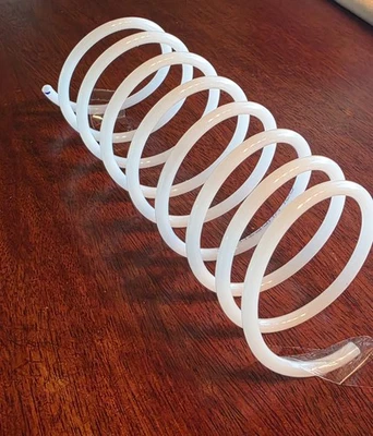 SMC Schlauch für z.B. Munddusche Braun Oral-B usw, Farbe: Weiß, 125 cm lang