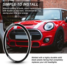 Pacs Anello Fanale Compatibile con Mini Cooper F55 F56 F57 2014–2018 Fanali - Miniatura 6