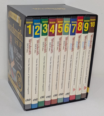 Woodsmith Shop DVD Box Set, 2017 Season 1 2 3 4 5 6 7 8 9 10 Woodworking