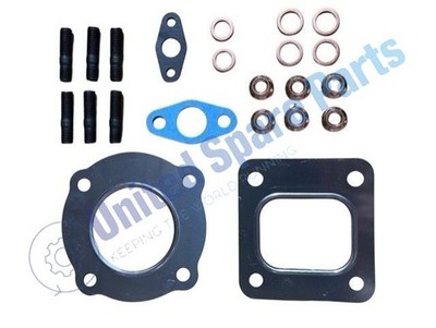 Turbocharger Installation Kit Hino J08E 7.7L Turbo Gasket Stud Nut Crush Washers