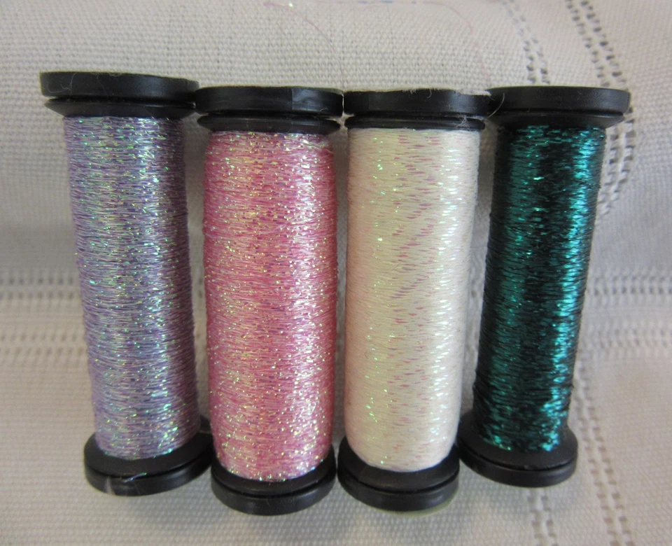 25 Kreinik Balger Metallics Blending Filament Embroidery Craft Thread mixed lot - Image 2 of 4