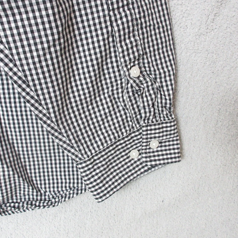 Columbia PFG University of Georgia Fishing Shirt Mens Gingham Button Up - Image 4 of 4