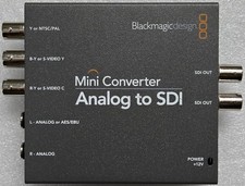 Blackmagic Design Mini Converter -Analog to SDI - No Power Supply Included