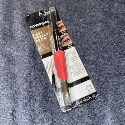 COVERGIRL Easy Breezy Brow All-Day Brow Ink Pen, Soft Blonde, Natural, Pack of 1