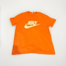 Nike Orange T-Shirt For Men Size XL
