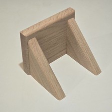 Small Red Oak Shelf, Unfinished, 4.75 Inch