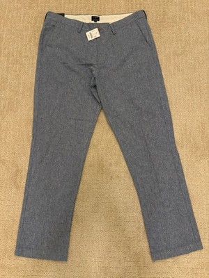 NWT J. Crew the Sutton Men's Pants Size 36x32