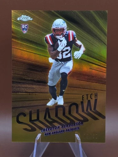 2025 Topps Chrome TreVeyon Henderson Gold Refractor (RAW)
