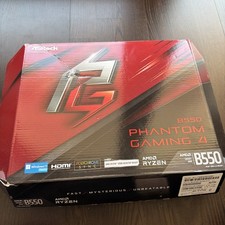 Image of ASRock B550M Phantom Gaming 4 AMD AM4 Socket Motherboard Micro-ATX 4x DDR4 Slots