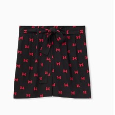 Torrid Disney Minnie Mouse Tie Shorts