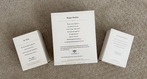 HALLMARK Keepsake-Happy Haulers,St Nick,Sharing Snowman Ornaments (NEW) Lot of 3 - Picture 2 of 10