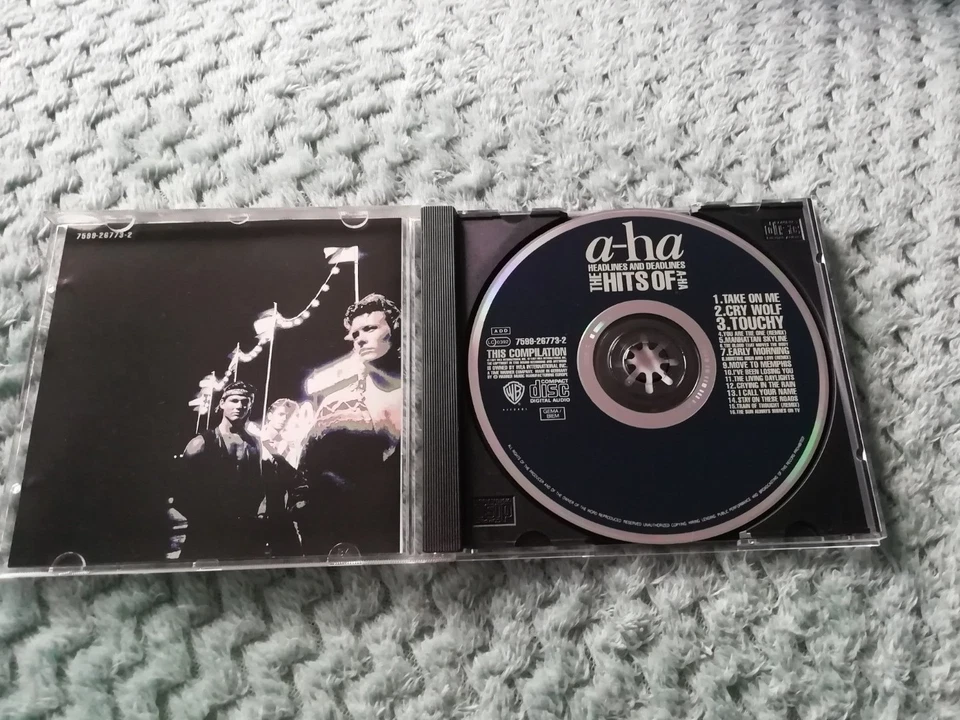 A-HA CD HEADLINES AND DEADLINES 16 SONGS FIRST PRESS 1991 - Bild 3 von 4