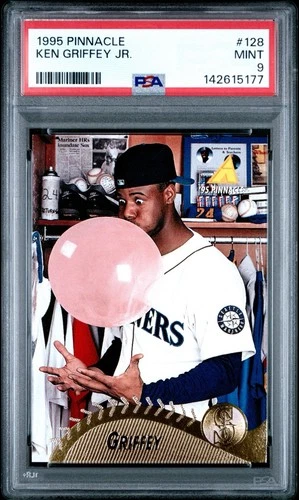 1995 Pinnacle Ken Griffey Jr #128 PSA 9 MINT HOF