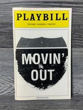 MOVIN OUT, RICHARD RODGERS THEATRE, MARCH 2003, BROADWAY PLAYBILL