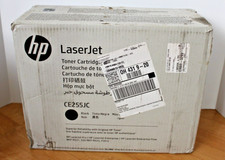 HP LaserJet CE255JC Black Toner Cartridge Genuine New Open Box